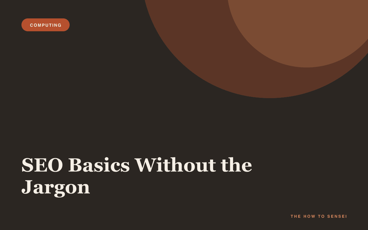 SEO Basics Without the Jargon